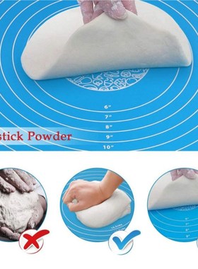 New 6 Styles Silicone Kneading Dough Mat Cookie Cake Baking