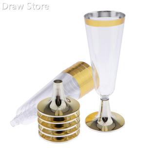 Durable Plastic Champagne Flutes Tumblers Water Glasses For
