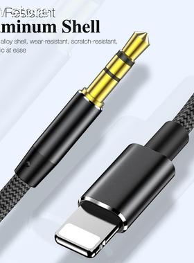 1.2m Audio AXe1 Cable Ufor Lightning to3.5mm Mal HIFI Outpu