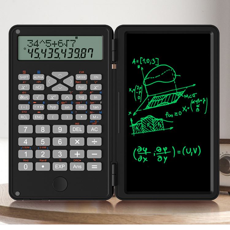 厂家新品6寸计算器手写板办公会计商用迷你便携科学函数计算器