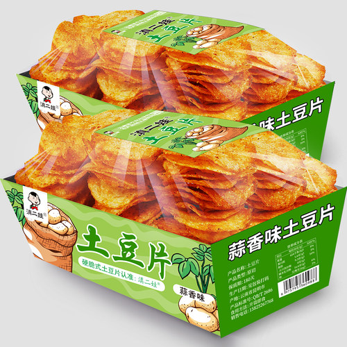 滇二娃农科院原切土豆片多味组合