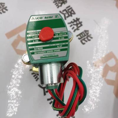 美国ASCO燃气电磁阀8215系列8210G002V燃烧电磁阀