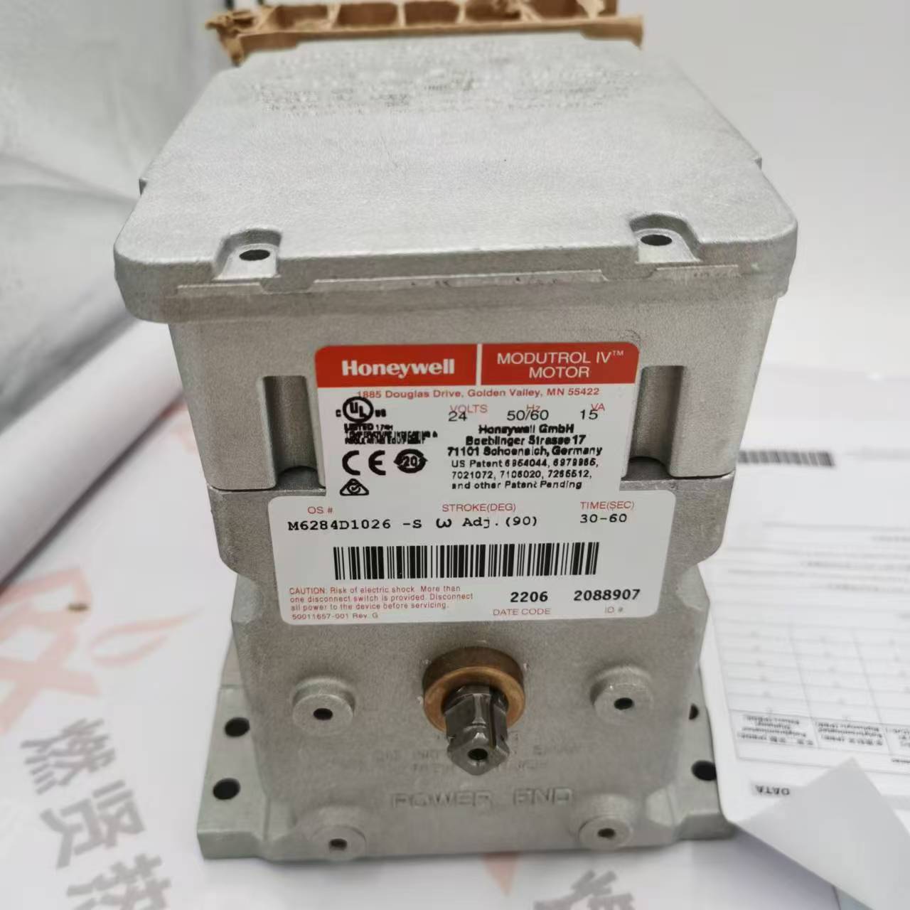 美国霍尼韦尔 Honeywell 风门执行器伺服马达M6284D1026有现货