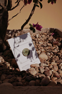 镭射嵌色三色涟漪纹毛衫 SAMA 新品 flower 手作果实扣 Cactus