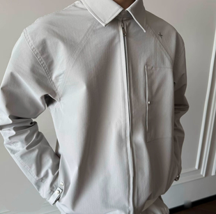 ZETITI 北极星系列 春秋季纯色刺绣三防立领休闲夹克外套男女同款