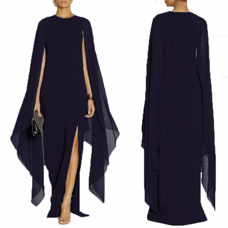 开叉连衣裙女开叉连衣裙女