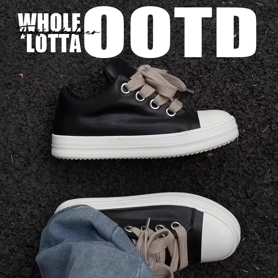 厚底小众设计面包潮鞋男女贝壳鞋