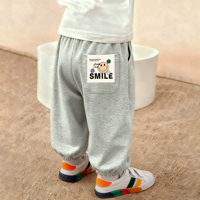 儿童卡通休闲卫裤洋气百搭运动裤