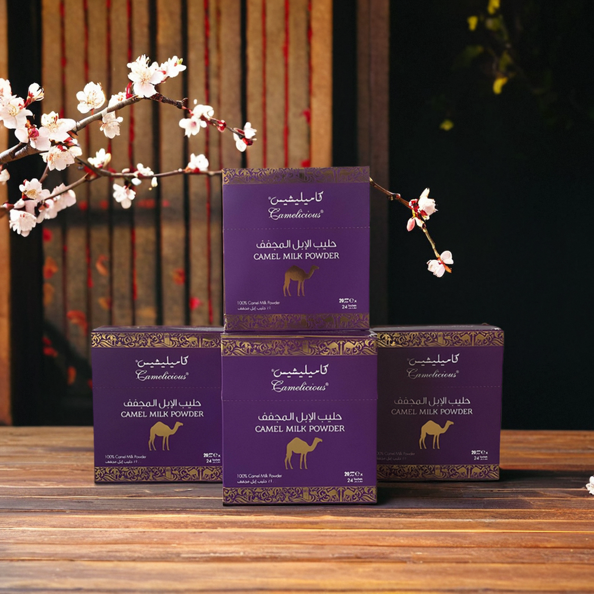 Camelicious迪拜驼奶粉无糖骆驼奶驼乳粉正品原装进口成人老年人