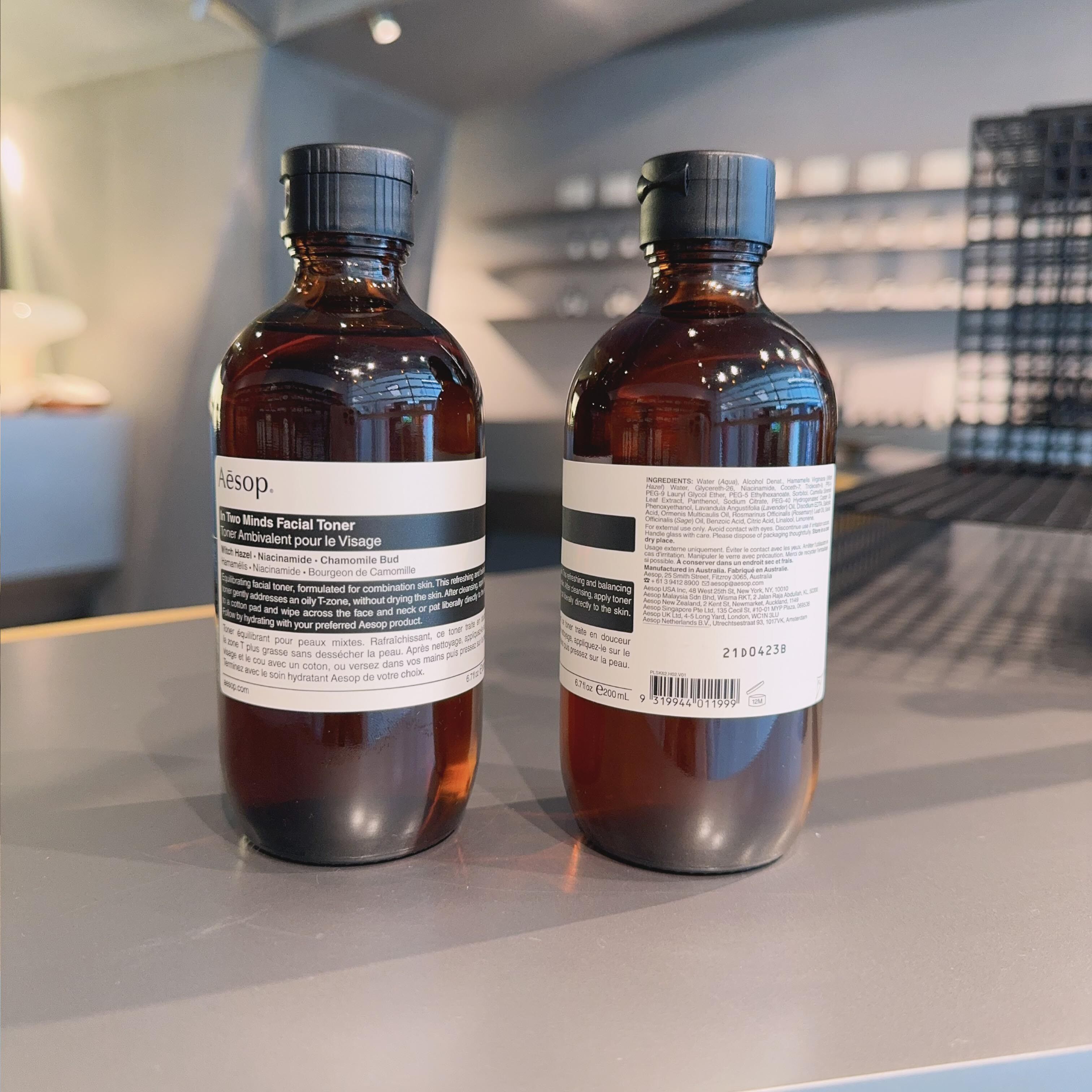 Aesop/伊索二重奏调理液200ml 混合痘肌好朋友舒缓水油平衡爽肤水