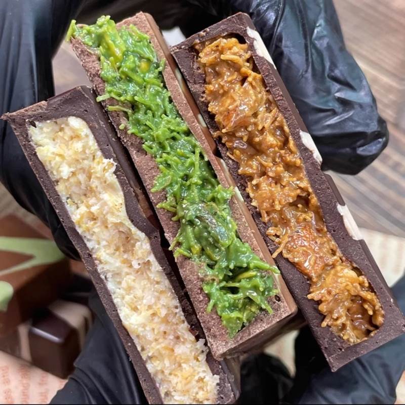 titok热销迪拜巧克力成品面丝千丝酥patchi巧手工夹(代可可脂)