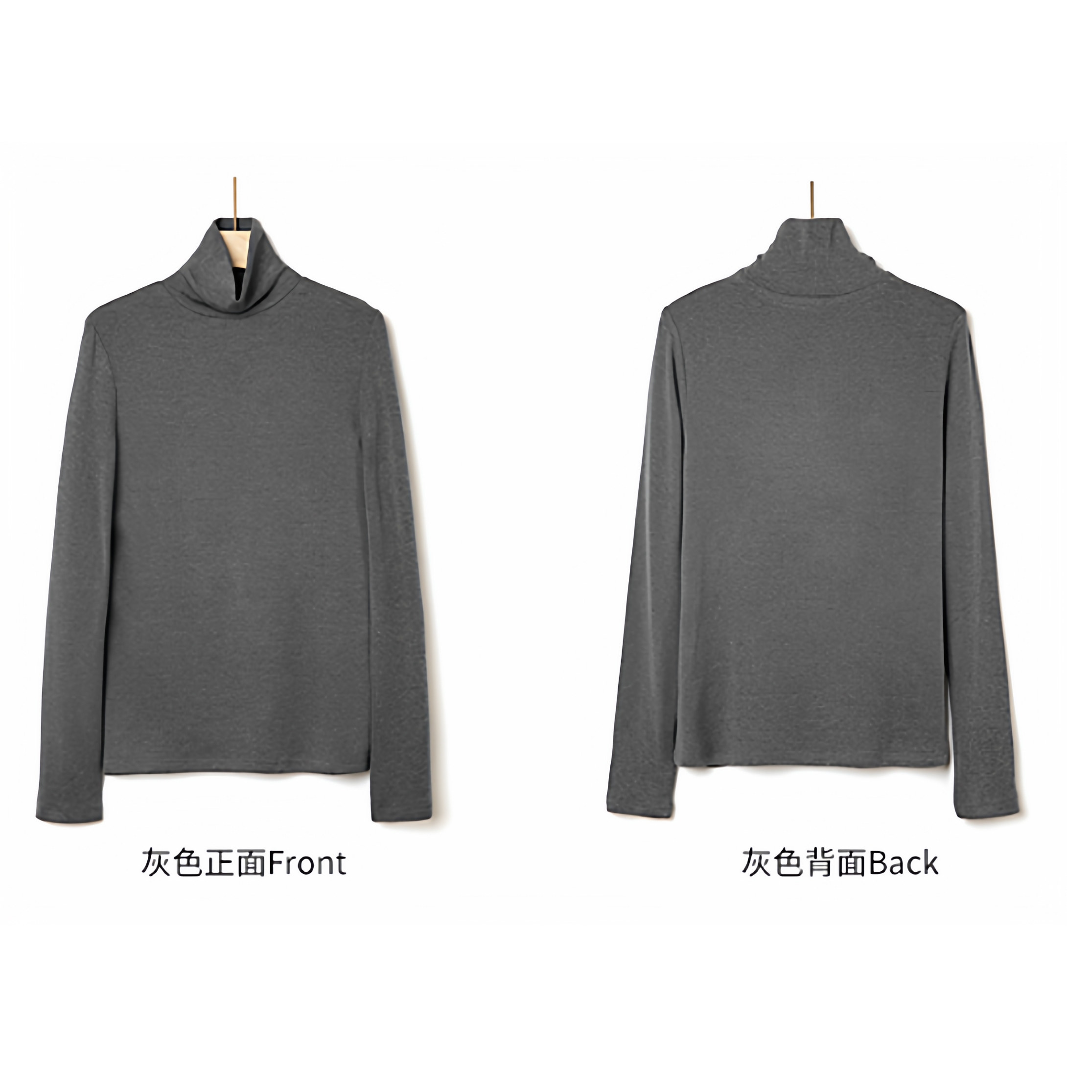 【李夫人MOMO粉丝专享】桑蚕丝+羊绒+莫代尔HT55002