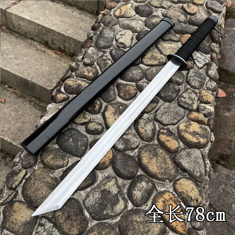 唐横刀车载防身户外一体长刀锰钢大刀武器真开山武术刀合法未开刃