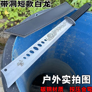 唐横刀车载防身户外一体长刀猛钢大刀武器真开山武术刀合法未开刃