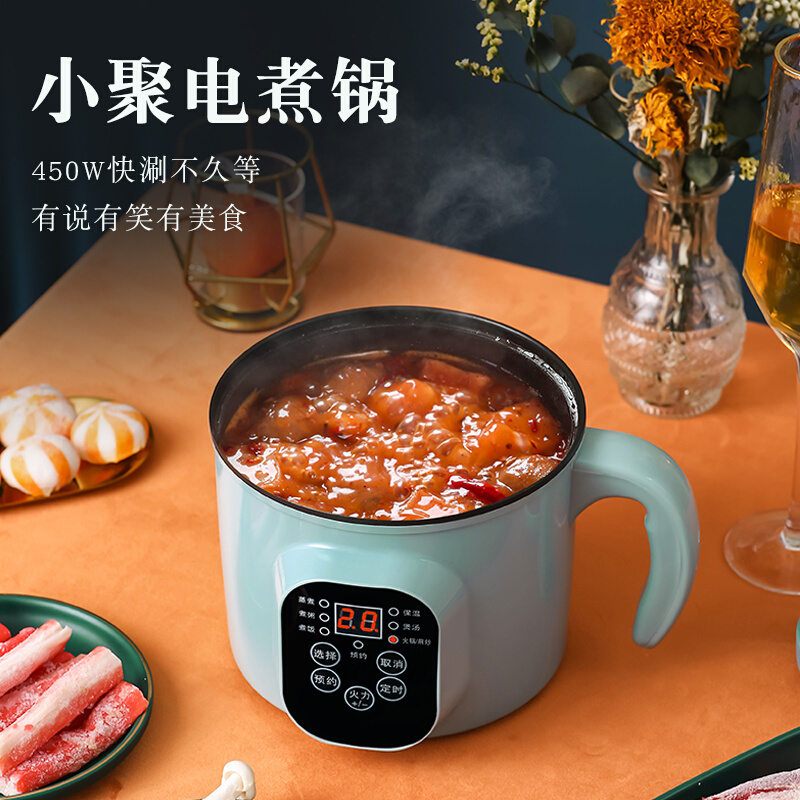 电蒸锅可预约定时自动断电多功能煮鸡蛋神器蒸蛋器家用小型早餐机