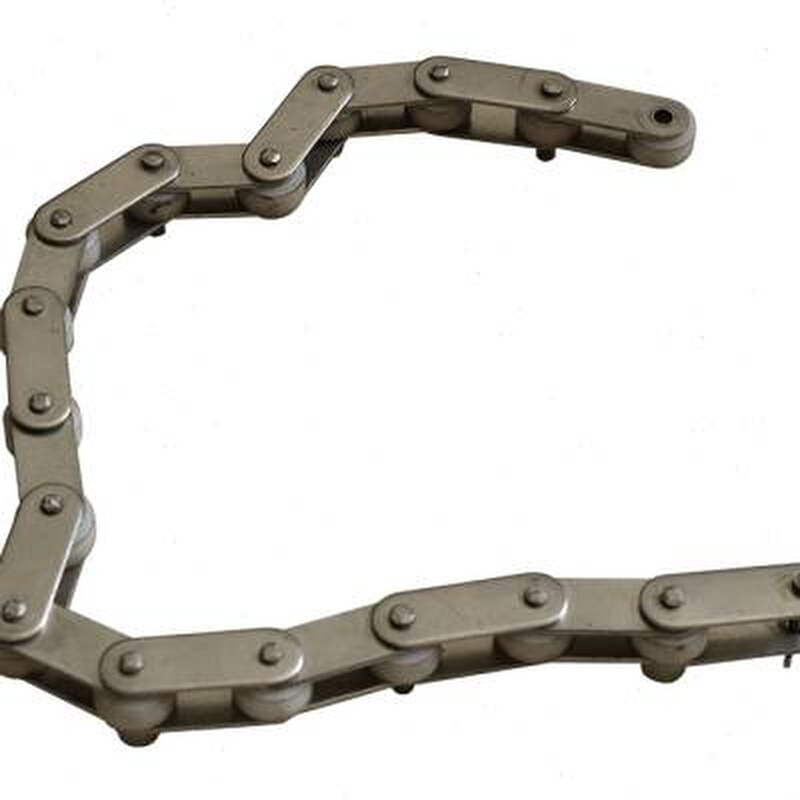 工业机械传动链条刮板机提升机输送链不锈钢大节距单双排弯板链条