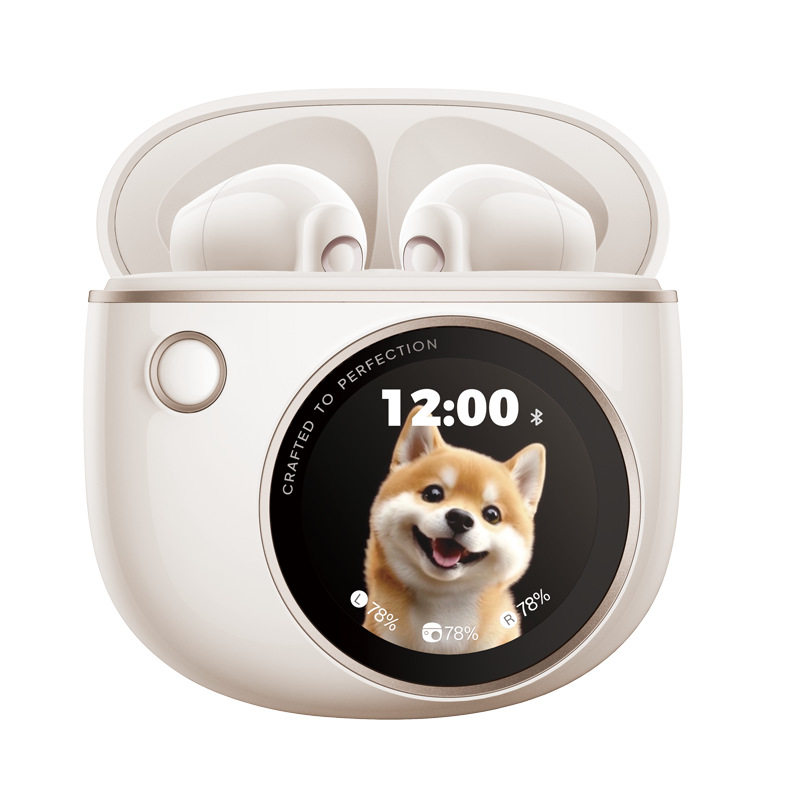 漫步者花再拍拍耳机蓝牙无线半入耳式运动降噪游戏2025新款男女生