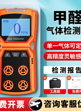 甲醛CH2O气体检测仪手持便携式有毒有害有限空间探测报警器泵吸式