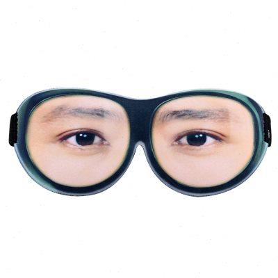 搞怪眼罩睡眠遮光专用真人3d立体搞笑眼镜睡觉眼罩可爱个性透气