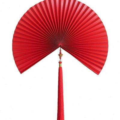 中国风装饰扇子壁挂客厅沙发电视背景墙中式挂件墙面创意墙上挂饰