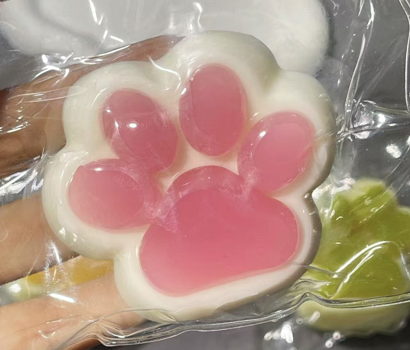 新品水感猫爪高颜值网红同款超软手感解压玩具可爱捏捏乐礼物