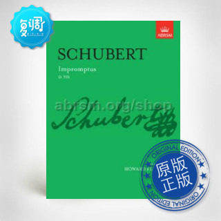 英皇 ABRSM 即兴曲 Op.142 舒伯特 9781854722096