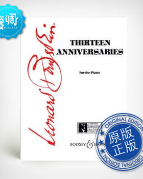 伦·伯恩斯坦：13周年 BHI101423 英皇 ABRSM 原版进口