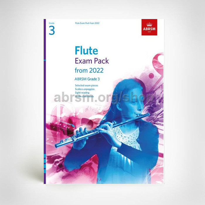 原版进口2022长笛abrsm3级音阶琶音视奏考级 9781786014122