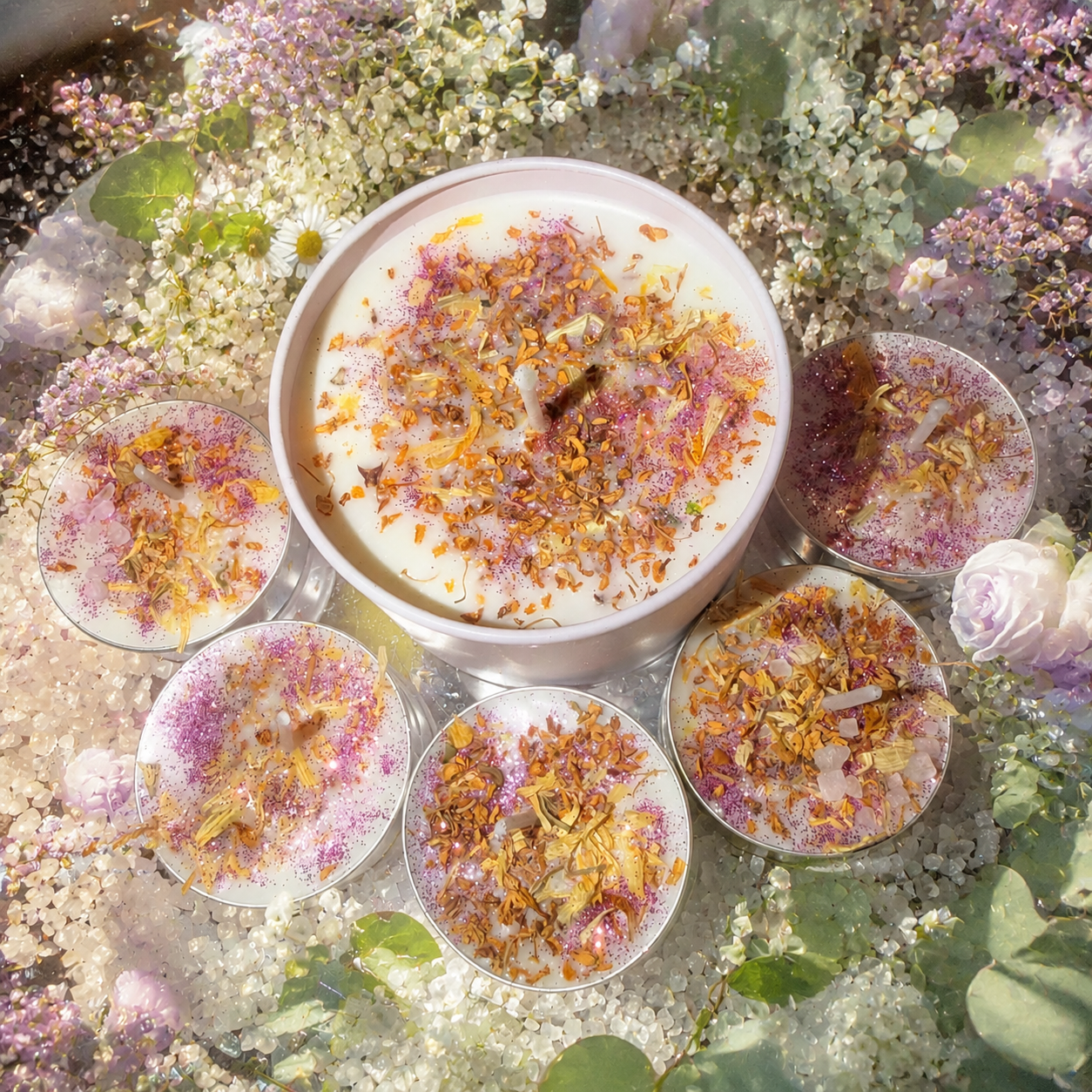 Sibyl原创花草大豆蜡香薰蜡烛