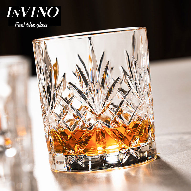 InVINO意大利进口威士忌酒杯水晶玻璃杯轻奢高档洋酒杯送礼套装