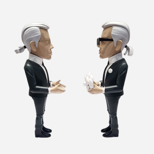 主理人搪胶潮流摆件网红打卡拍照