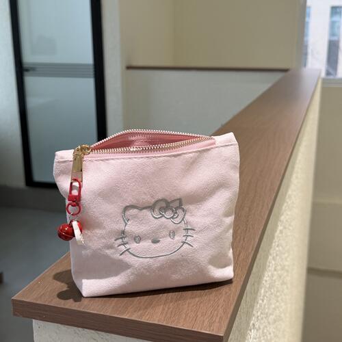 HelloKitty零钱包2026新款麂皮绒