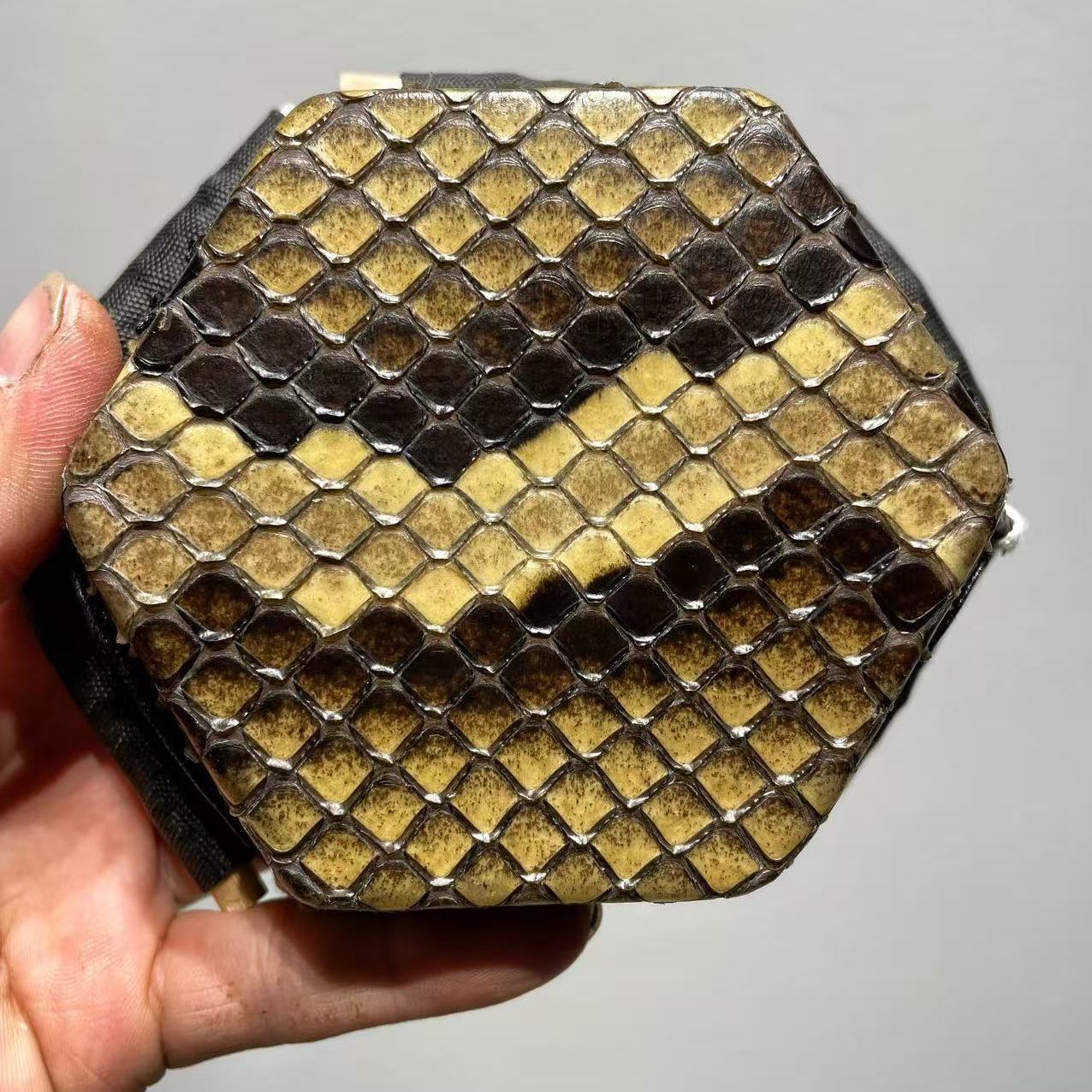 过江龙 二胡皮二胡蟒皮尾部脊背皮