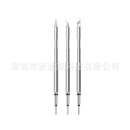 麦途斯jbc电烙铁头恒温c210/t26d电焊台细尖刀嘴一体烙铁头