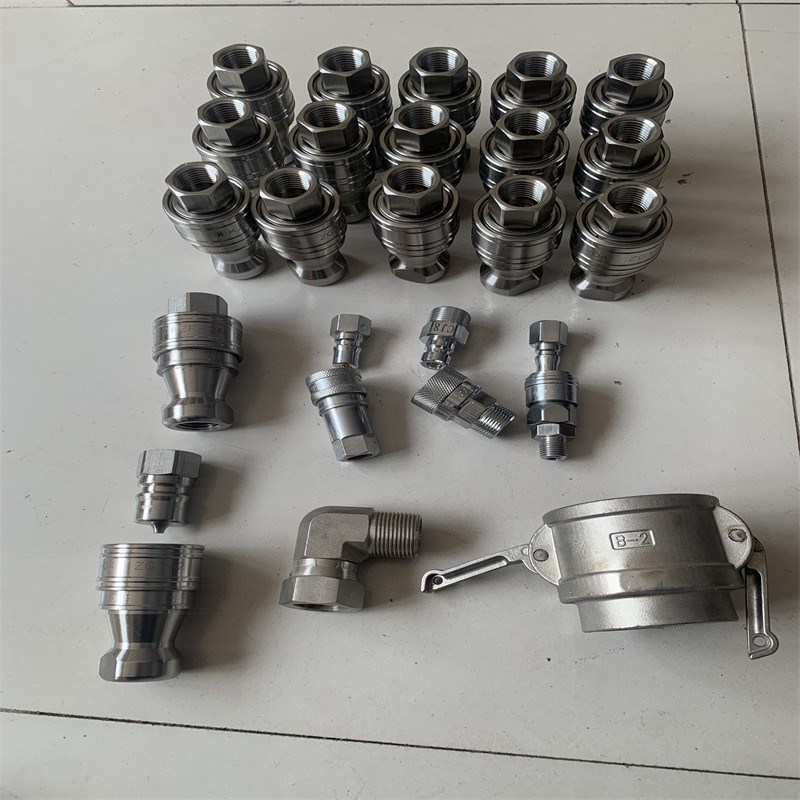 变径 不锈钢法兰快换接头@拉杆式CDE快速接头 阴端阳端快速接头