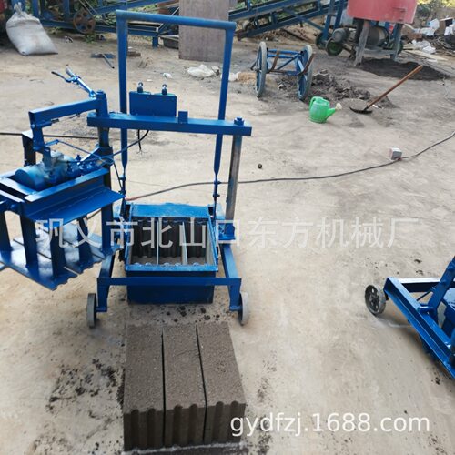 小移动制作400-120-200实心砖家用电一机多用可换模具水泥压砖机