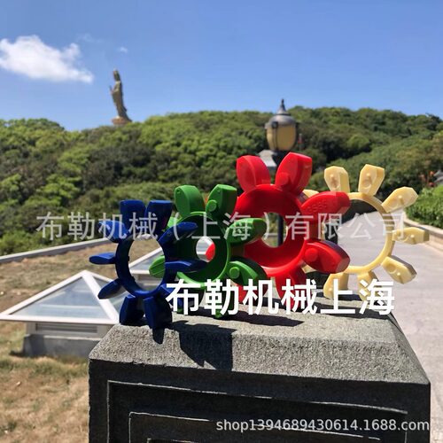 ES55星型胶圈/聚氨酯缓冲垫ES65梅花联轴器弹性体GS9实心减震胶块
