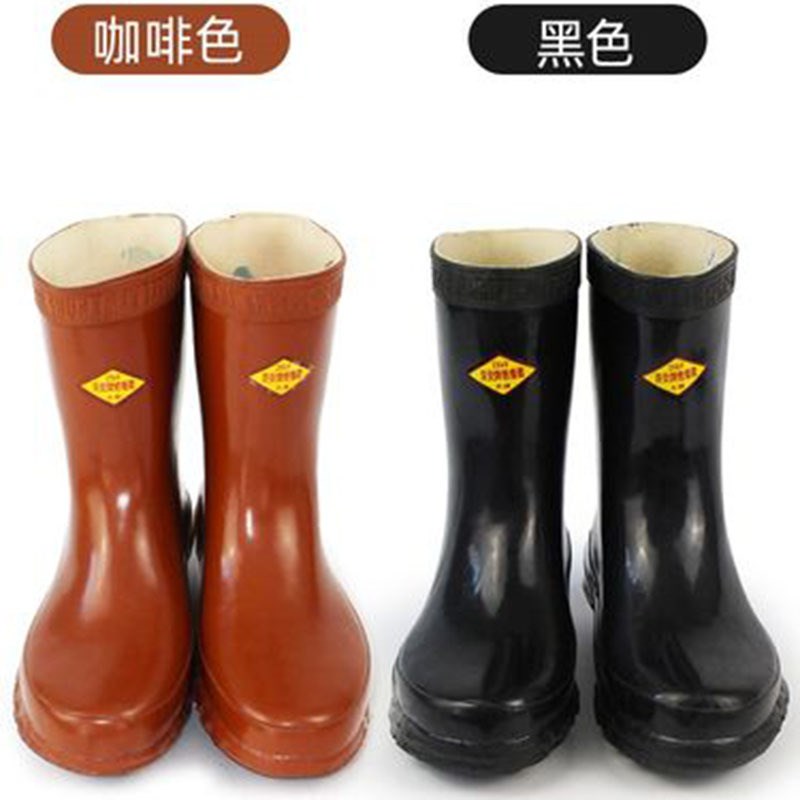 绝缘靴 25KV高压绝缘电工鞋劳保胶鞋30KV35KV雨鞋绝缘靴