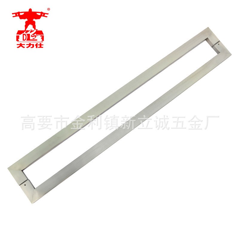 外贸加厚铝塞不锈钢拉手工程酒店别墅玻璃门拉手方管拉手