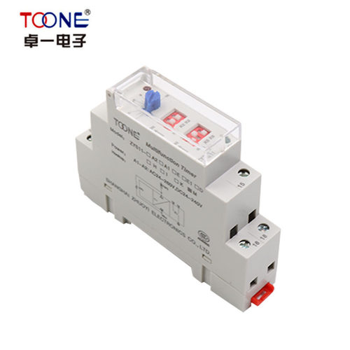 卓一zys11可调通电时间继电器220v定时控制器接通断开24v