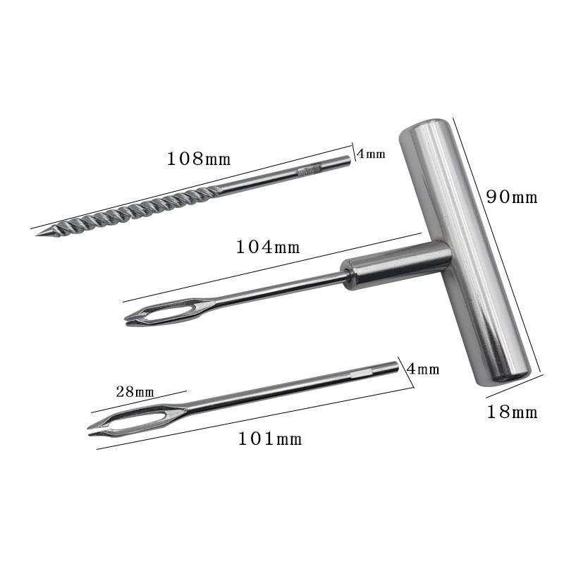 汽车补胎工具套装实心补胎修理工具包快速补胎盒装真空胎补胎针图片
