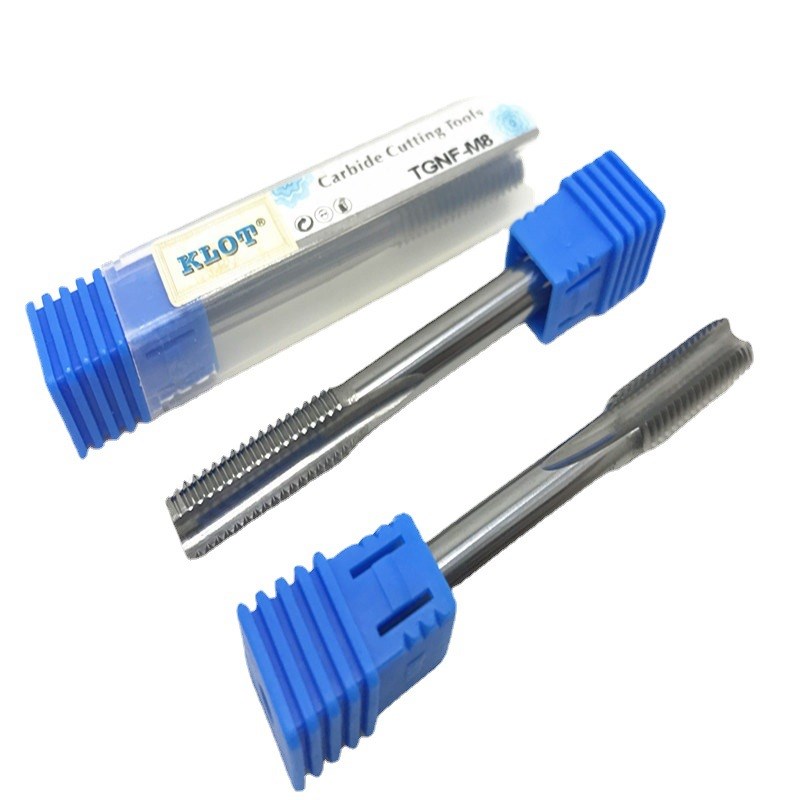 KLOT合金机用丝锥整体钨钢 直/ 螺旋丝攻M2M3M4M5M6M8M12厂家