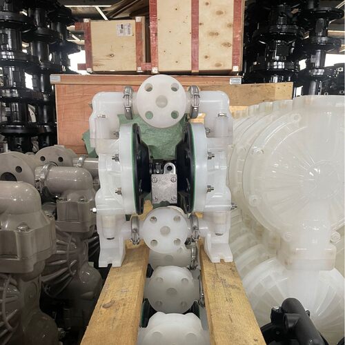 QBY-25气动隔膜泵工业用PP工程塑料泵耐腐蚀耐酸碱增压自吸水泵