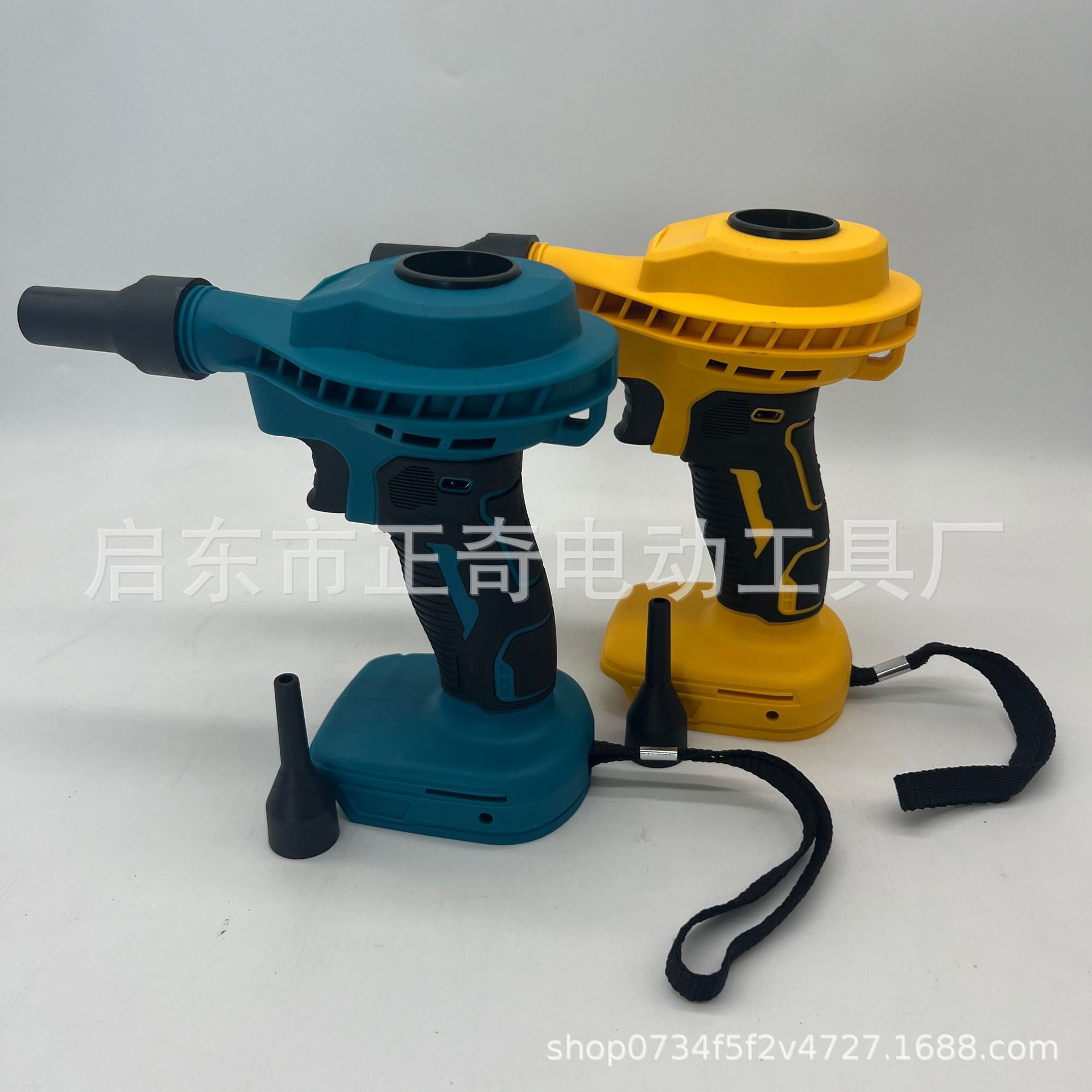 充电式鼓风机大功率工业小型强力吹灰家用除尘器迷你锂电吹风机图片