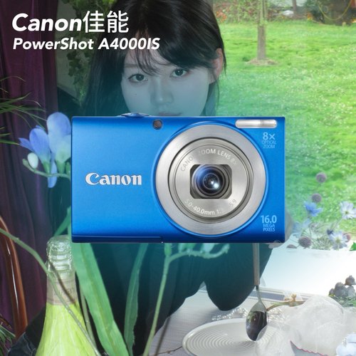 正品Canon佳能A4000is复古CCD卡片数码相机人像氛围感小长焦旅行