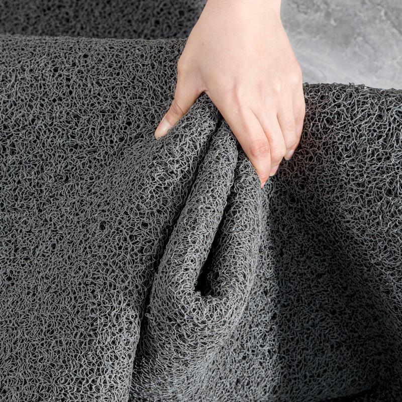 卡皮特丝圈地毯进门入户商用地垫可裁剪门垫室外防水防滑PVC脚垫