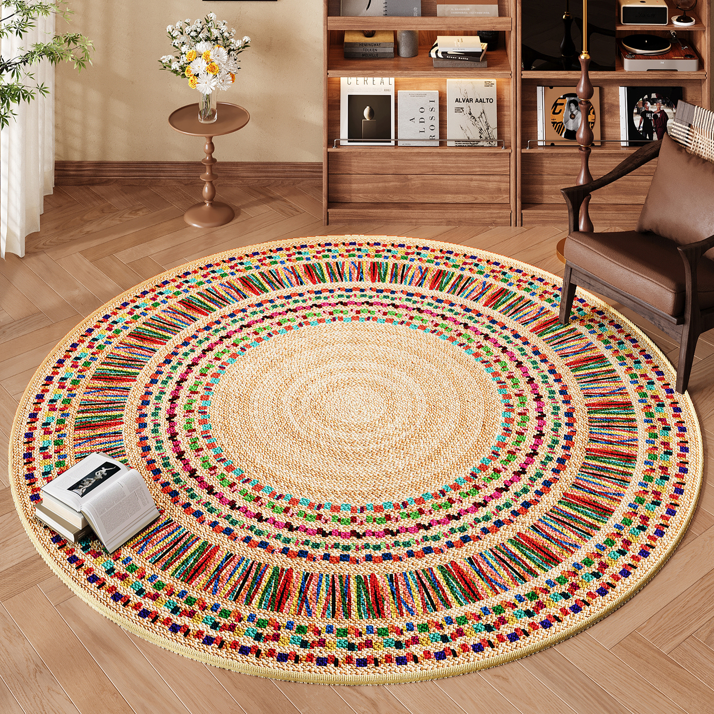 冥想颂钵疗禅修跪拜打坐地垫复古