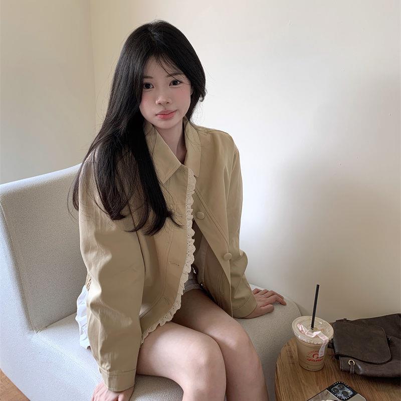 独特漂亮超好看夹克外套百搭小众设计感绝美棒球服上衣女2025初春