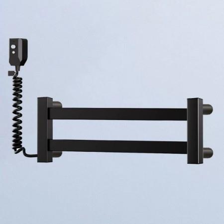 跨境太空铝电热毛巾架智能卫生间浴室加热烘干浴巾家用置物毛巾架