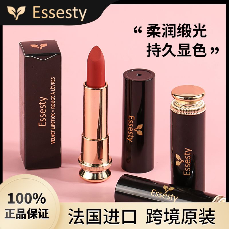 【法国原装】Essesty口红显白唇釉半哑光唇膏淡妆生日礼物送女友